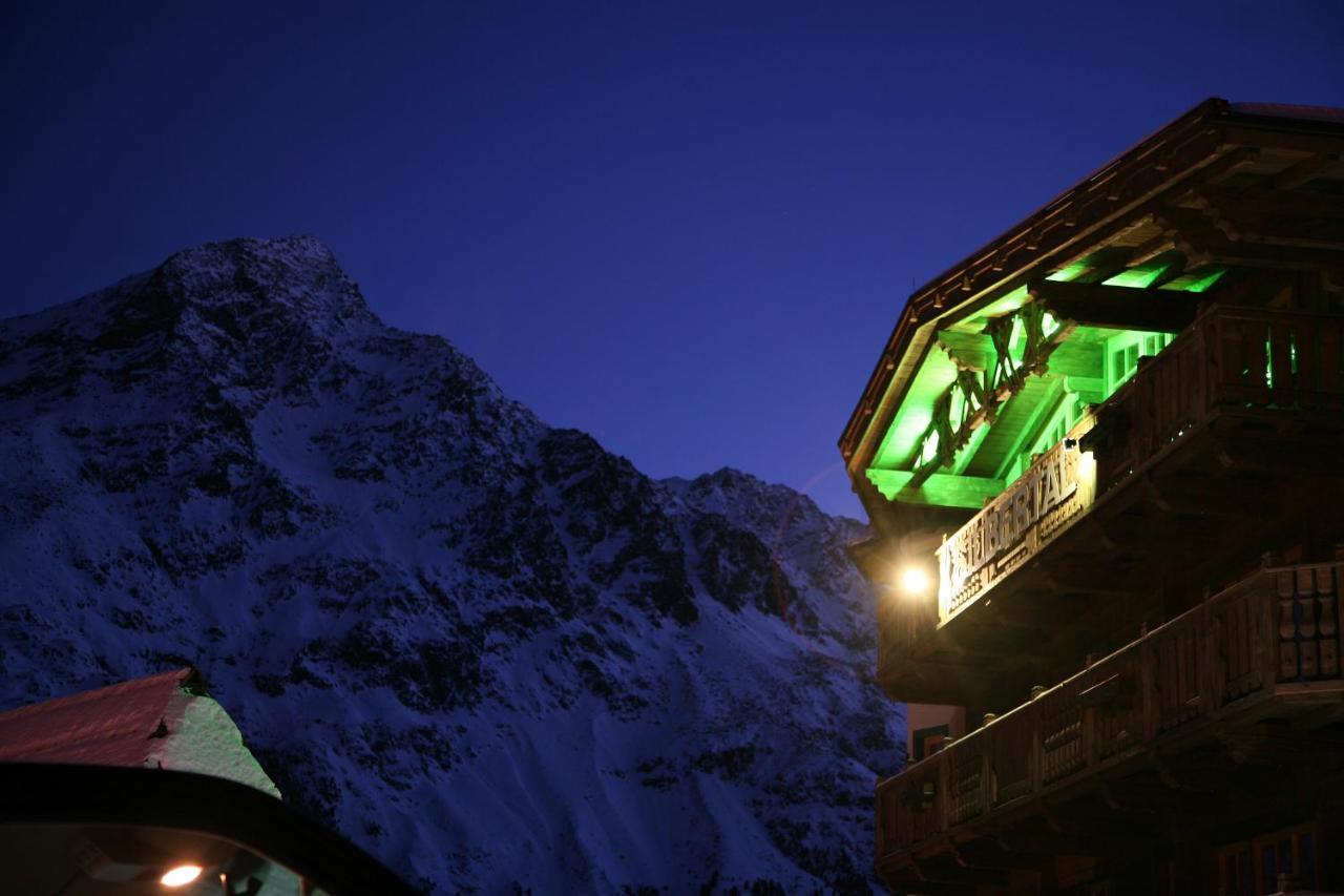 Hotel Silbertal - Almhuetten Solden Exterior photo